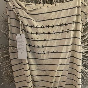 Boys + Arrows tank NWT